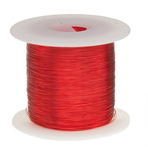 Magnet Wire, MW 80-C, 32 AWG, Red